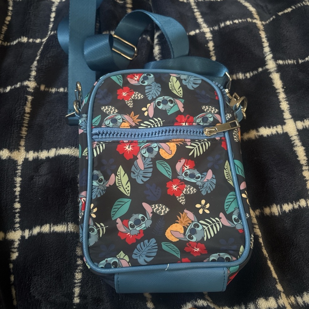 Colorful Crossbody Bag with Cartoon Print